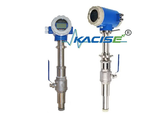 Hydrochloric Acid Resistant Flowmeter Insertion Type Magnetic With Ball Valve