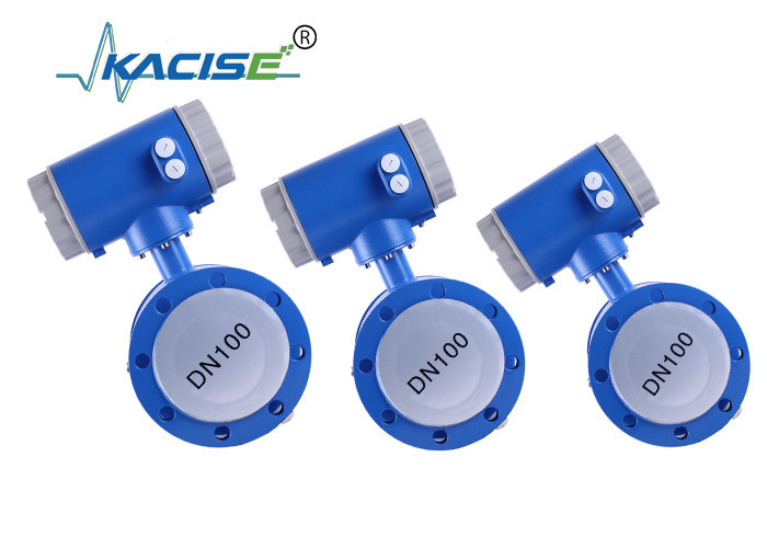 4 - 20ma Intelligent Electromagnetic Flow Meter For Corrosive Conductive Liquids