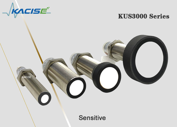 KUS3000 M18 Compact Housing Ultrasonic Proximity Sensor High Repeatability with Protection class IP65