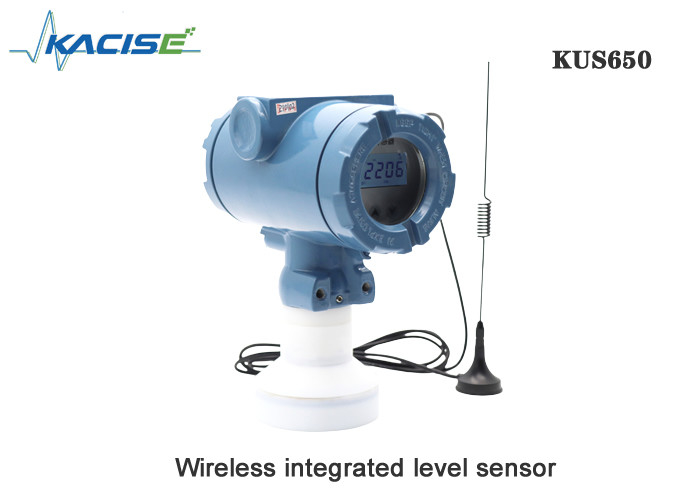 KUS650 Corrosion and acid and alkali resistance distance ultrasonic wireless level sensor iot  with 4G/Lora/GPRS/NB