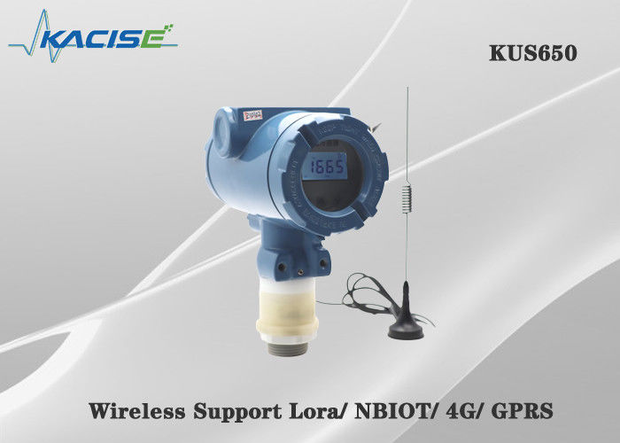 KUS650A 3m Range Wireless Ultrasonic Level Sensor z ochroną IP68 i wyjściem 4G/Lora/GPRS/NB do pomiaru poziomu płynu