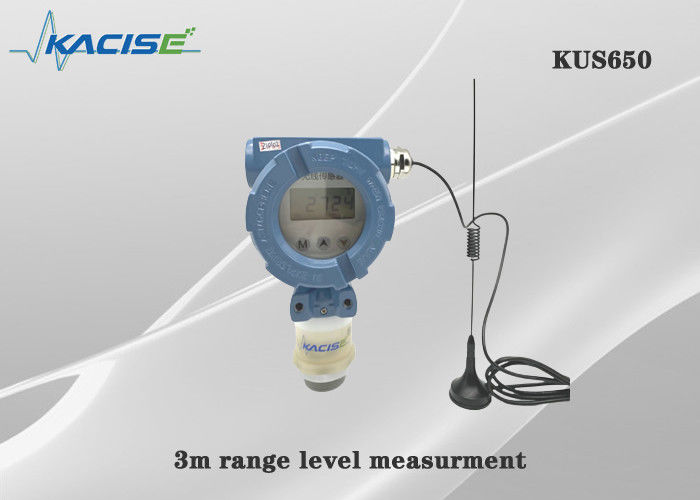 KUS650A 3m Range Wireless Ultrasonic Level Sensor z ochroną IP68 i wyjściem 4G/Lora/GPRS/NB do pomiaru poziomu płynu