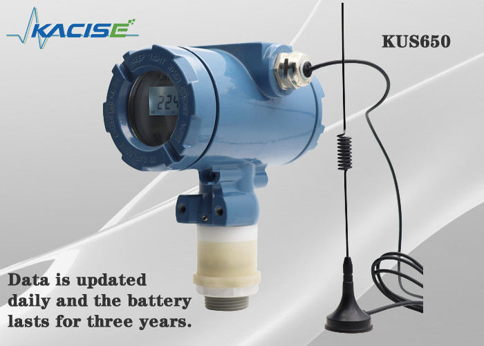 KUS650A 3m Range Wireless Ultrasonic Level Sensor z ochroną IP68 i wyjściem 4G/Lora/GPRS/NB do pomiaru poziomu płynu