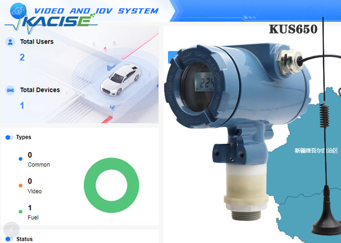 KUS650A 3m Range Wireless Ultrasonic Level Sensor z ochroną IP68 i wyjściem 4G/Lora/GPRS/NB do pomiaru poziomu płynu