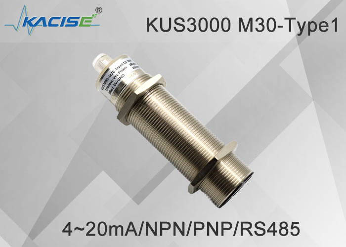 The best-selling KUS3000 M30-Type1 2 meter intelligent ultrasonic level sensor for industry with precision ≤1 %