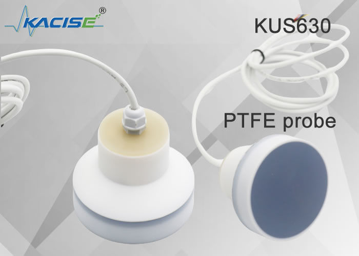 12 Meter Range PVDF Material IP68 Ochrona Ultrasonowy czujnik poziomu płynu do zastosowań przemysłowych