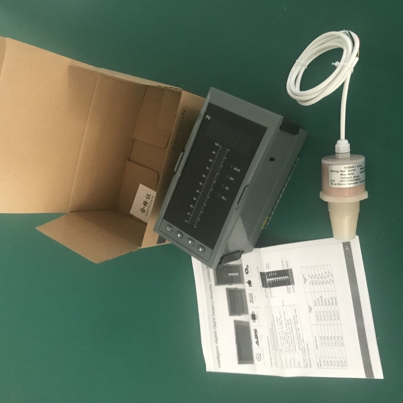 intelligent Ultrasonic water level meter 5V RS485 output PVDF liquide Level Sensor KUS600