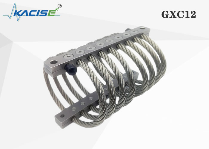 GXC12 Omni Directional Wire Rope Vibration Isolator Shock Absorbing Non Linear Stiffness