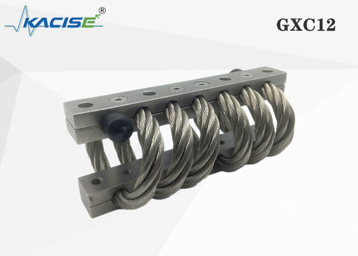 GXC12 Omni Directional Wire Rope Vibration Isolator Shock Absorbing Non Linear Stiffness