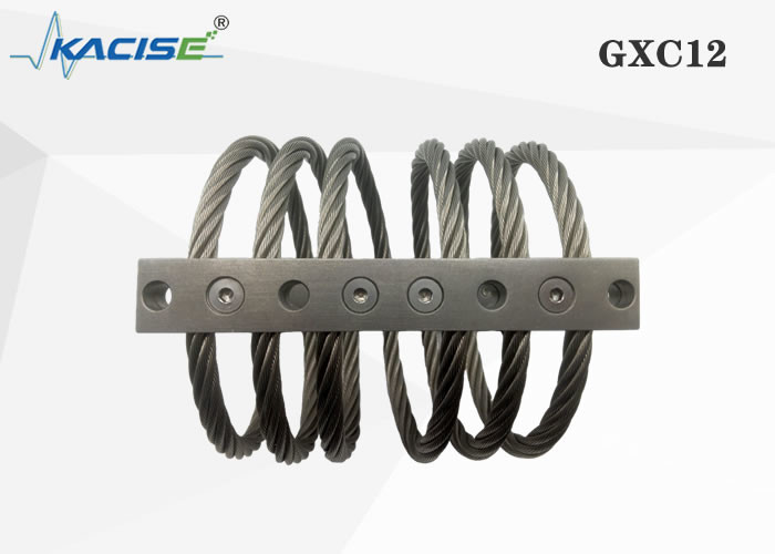 GXC12 Omni Directional Wire Rope Vibration Isolator Shock Absorbing Non Linear Stiffness