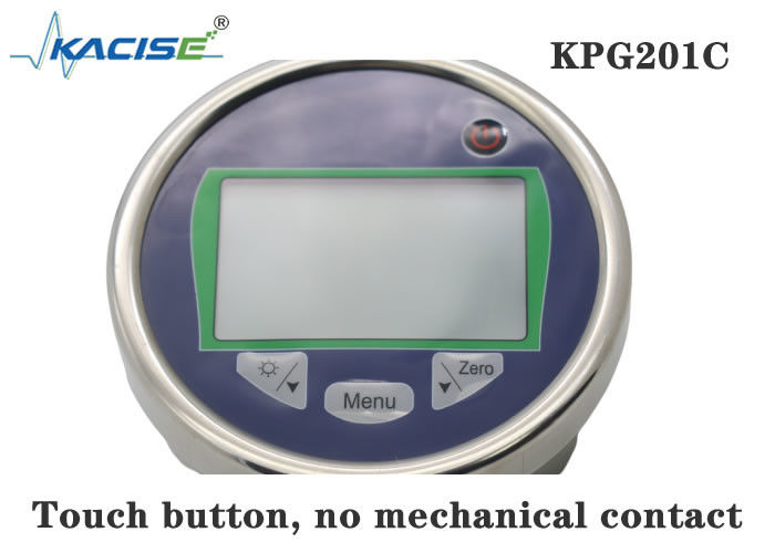KPG201C Przycisk dotykowy Bez kontaktu mechanicznego Cyfrowy manometr z rejestratorem danych i wysoką dokładnością 0,02%