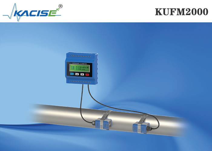 KUFM2000 Clamp On Type Ultrasonic Flow Meter Module Small Volume Overall Function