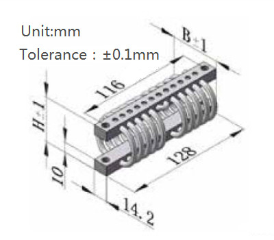 Military Wire Rope Shock Isolators For Vehicle Pump Energy Compressor Shipbuilding