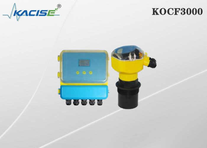 KOCF3000 Ultradźwiękowy przepływomierz z otwartym kanałem z dokładnością pomiaru 0,5% i komunikacją za pomocą protokołu MODBUS do pomiarów bezdotykowych