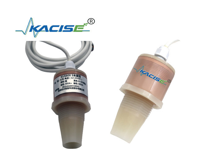 6V Ultrasonic Water / Fuel Tank Level Sensor RS485 5m High Accuracy Liquid Level Meter
