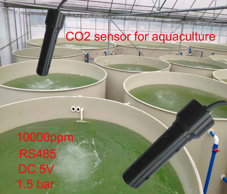 Czujnik monitorowania jakości wody IP68 z interfejsem RS485 i wykrywaniem rozpuszczonego CO2 10000PPM