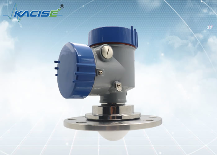 KLD804 Liquid Water Radar Type Level Sensor With Battery Supply And Flange Connection