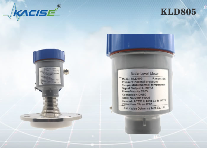 KLD805 Liquid Wired Radar Type Level Sensor For Continuous Level Measurement