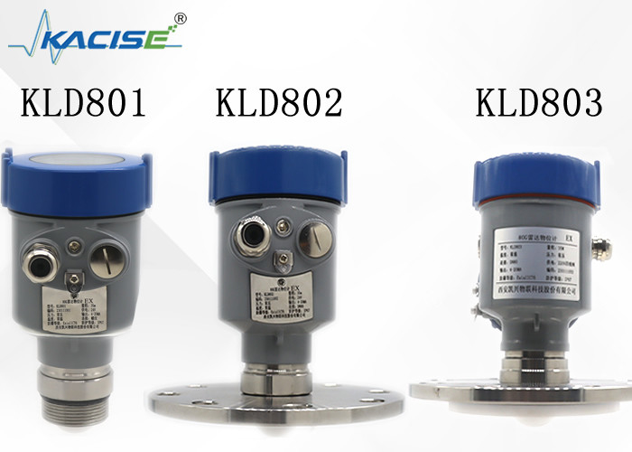 KLD800 Series 80G Radar Level Gauge PTFE Antenna Size Small Blind Spot