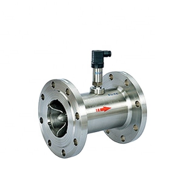Olive Oil Flow Meter Turbine Flow Meter with output 4-20mA or Pulse