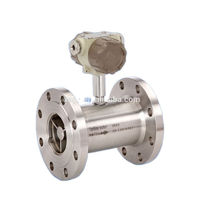 Sanitary Turbine Type Molasses Flow Meter 4 - 20mA