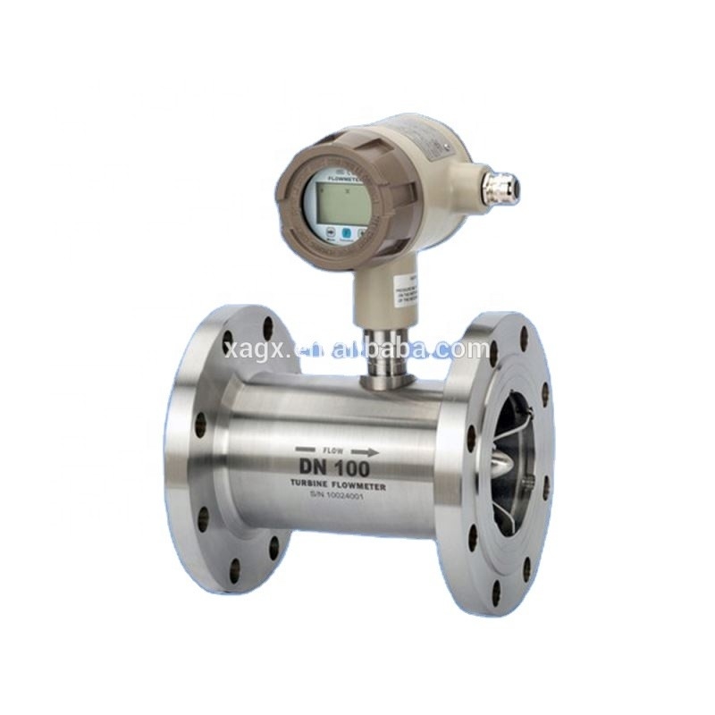 Sanitary Turbine Type Molasses Flow Meter 4 - 20mA