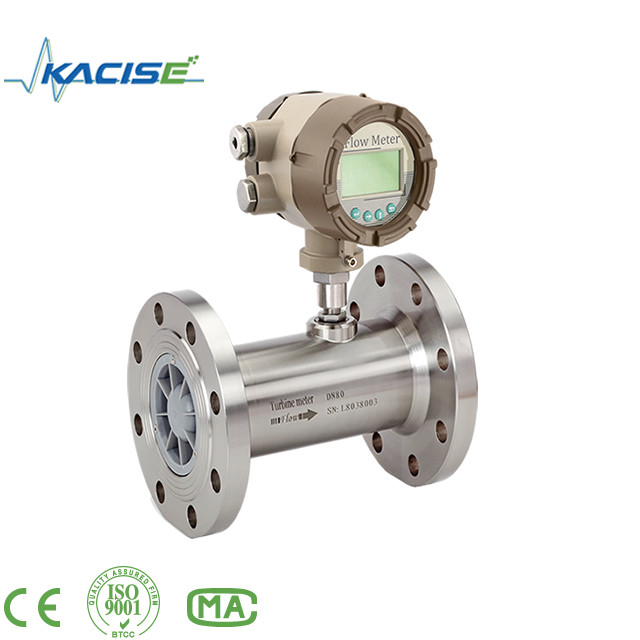 Digital Water Flow Meter Turbine Type Flowmeter 15mm - 4000mm Pipe Size