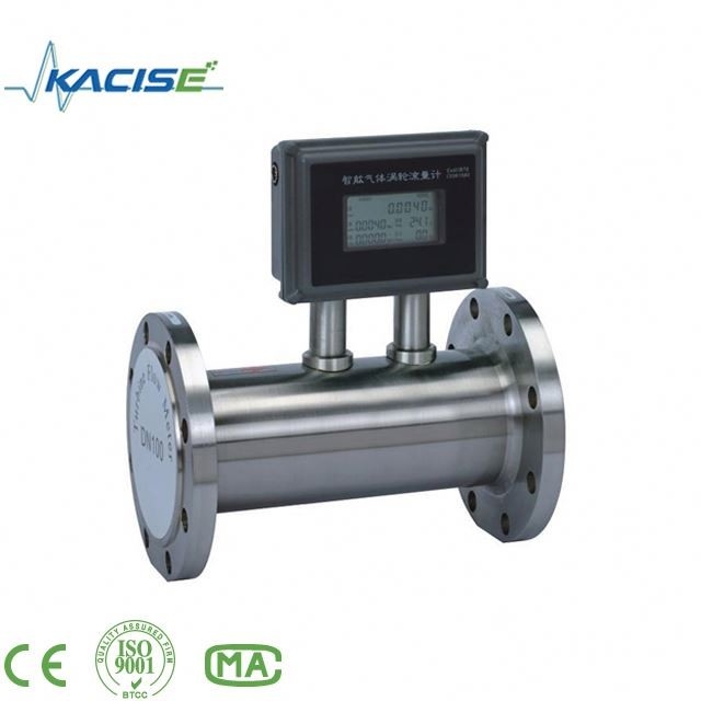 Natural Gas Turbine Flow Meter Digital Flowmeter Air Flow with output signal 4-20mA or pulse or RS485