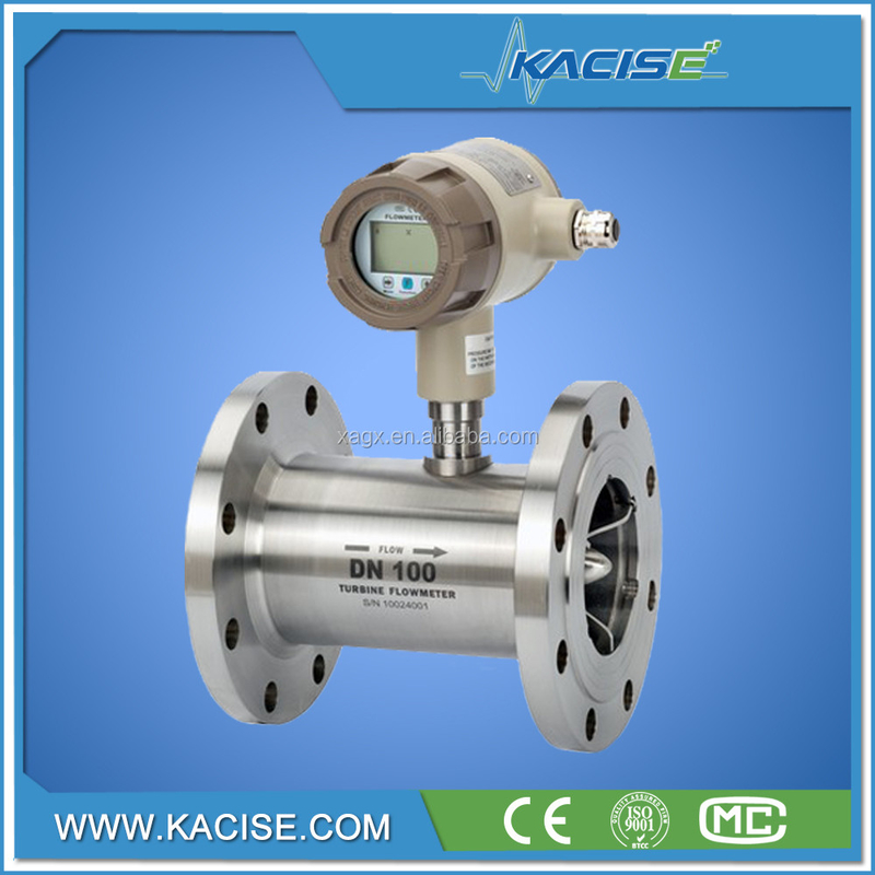 Natural Gas Turbine Flow Meter Digital Flowmeter Air Flow with output signal 4-20mA or pulse or RS485