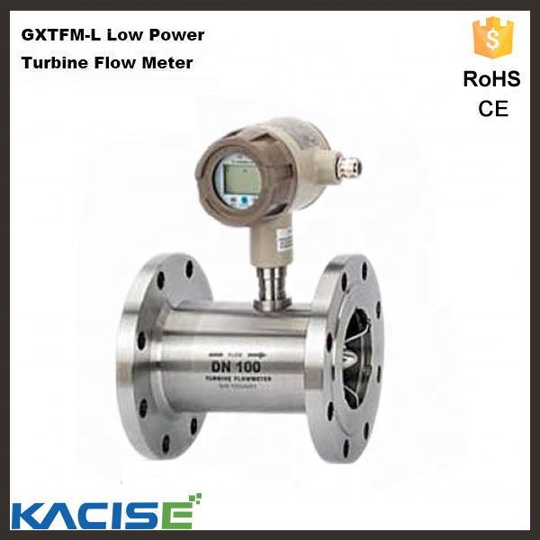 15mm - 6000mm Turbine Type Flow Meter For Corrosive Acid Liquid