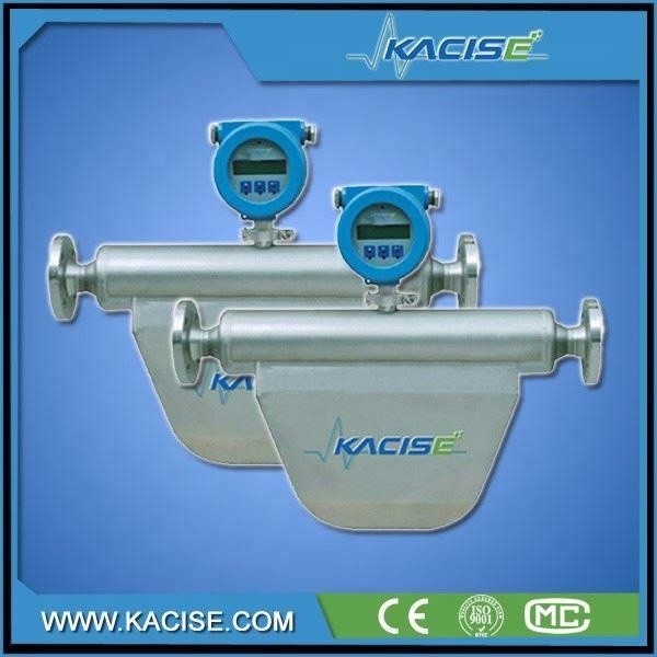 Pulp & paper coriolis mass flow meter with flow rate 0-150th/h