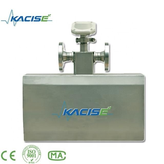 Coriolis gas / H2 mass flow meter with low velocity flow range