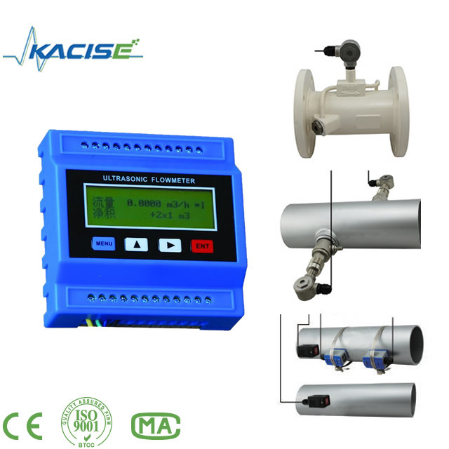 Low cost KUFM2000 ultrasonic flow meter module/RTU price，Accuracy up to 1.0%，output signal 4~20mA