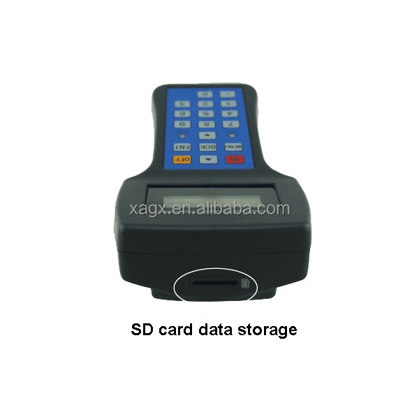Low cost handheld ultrasonic water flow meter china with Power supply 3*1.2V battery or AC90 ~260V power adapter