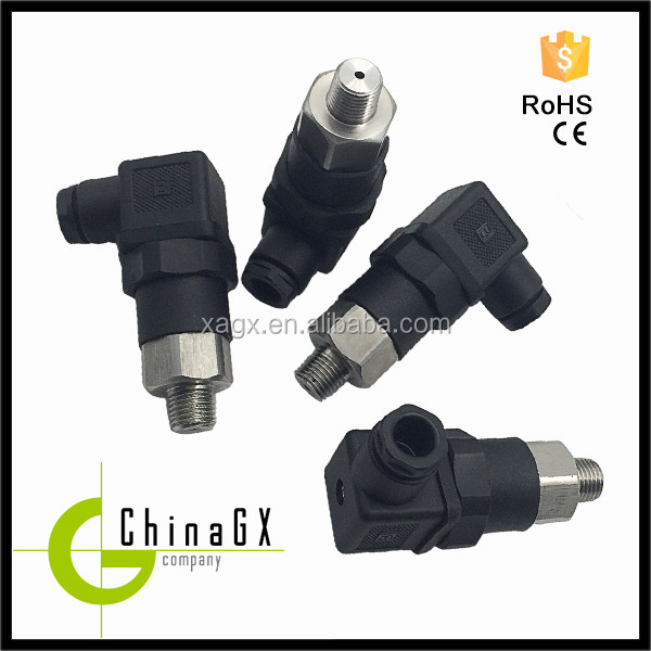 Piezoelectric water fuel pressure sensor with type 485 pressure sensor