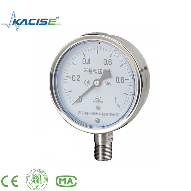 40mm To 150mm Fluid Level Meter Ss316 Pressure Gauge Corrosion Proof