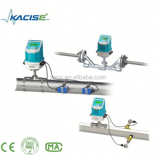 Fix Mount Type Pipe Ultrasonic Water Flowmeter KUFF2000 Series Low Cost