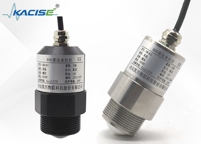 KLD800 Series FMCW 80GHz Non Contact Radar Level Transmitter For Liquid And Solid