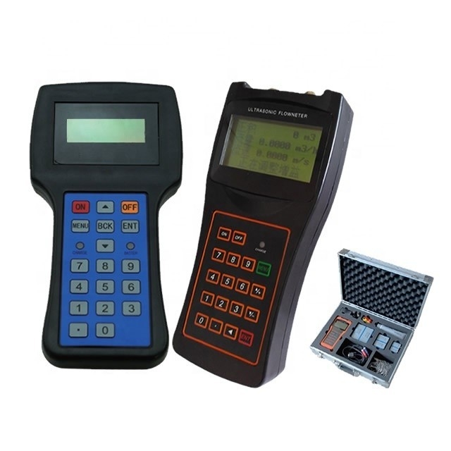 low cost clamp on type ultrasonic flow meter china with accuracy up to 1.0%