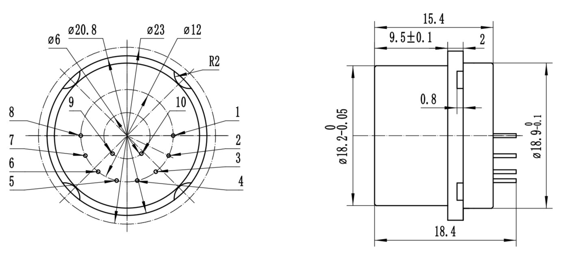High-temperature(Operating Temperature -40～180℃) accelerometers for petroleum exploration and Wells with Scope±30g