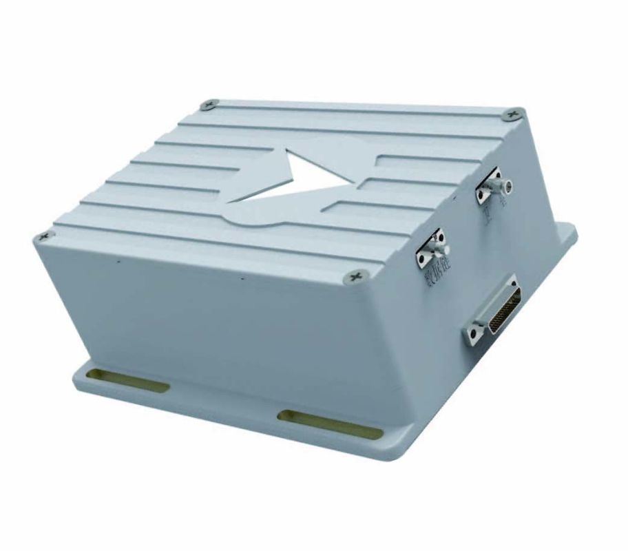 Robustny system nawigacji inercjalnej o wymiarach 160 mm x 150 mm, wielkości instalacji ≤ 12,5 kg i dokładności synchronizacji przestrzenno-czasowej 0,1 m/1ns