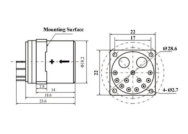 High Resolution And Threshold Accelerometer Sensor ≤5 μG For Accurate Motion Detection