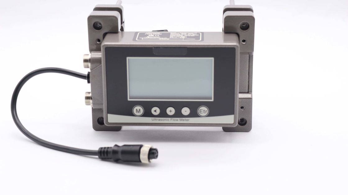 Modbus RS485 Komunikacyjny ultradźwiękowy przepływomierz z konstrukcją Clamp-On i 256*128 LCD z podświetleniem