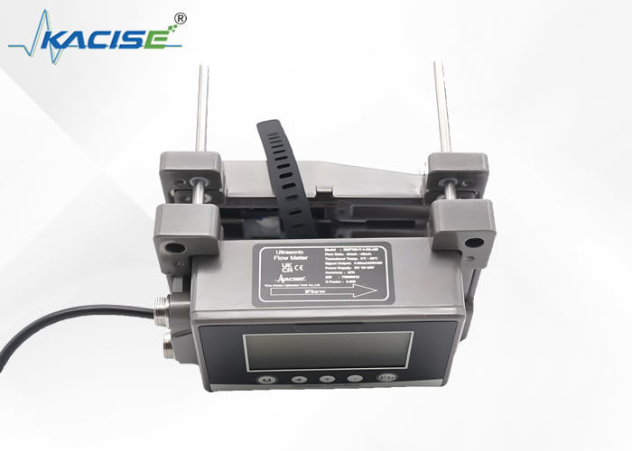 4-20mA Wyjście Ultrasonowy przepływomierz z 256*128 podświetlony LCD i Modbus RS485 Komunikacja