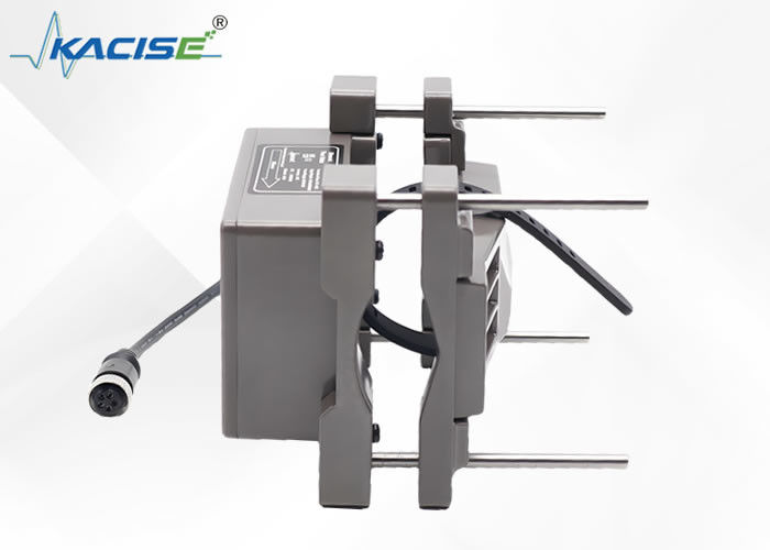 KUF100 Ultrasonic Flow Meter z wyjściem 4-20mA, przemysłowym materiałem z tworzyw sztucznych i wyświetlanym ekranem LCD 256*128
