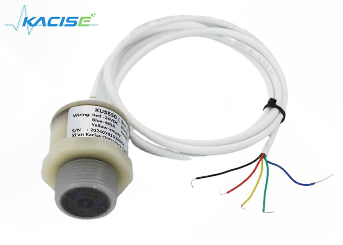 IP68 Waterproof PTFE Material Ultrasonic Water Level Sensor Wireless 200mm - 3000mm Detection Range