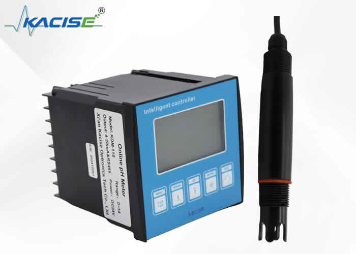 Wysoce wydajny KDM-110 Meter PH online z kompensacją temperatury 0-99,9C PH i rozdzielczością 0,1C