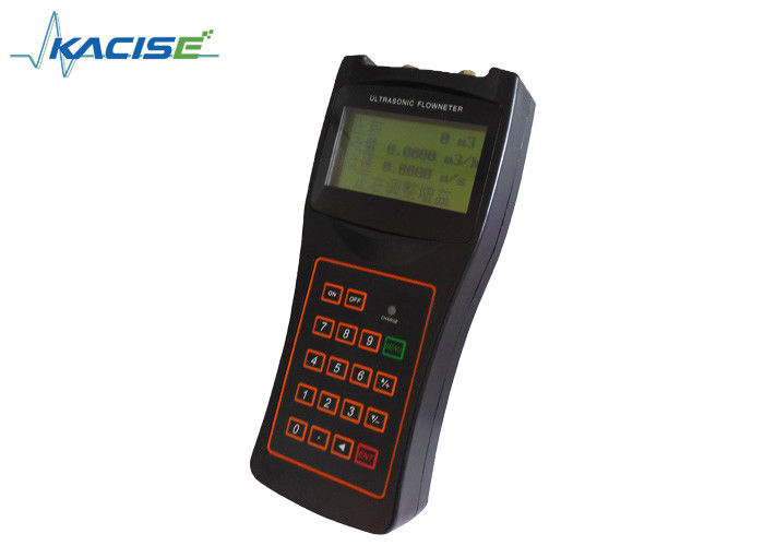 KUFH2000B Portable Ultrasonic Flow Meter With Data Memory Function Non Intrusive Me with asuring with Consumption 1.5W