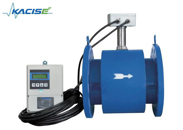 Electromagnetic flowmeter for measuring liquid flow 0.6-4.0MPa pressure with accuracy 0.5%