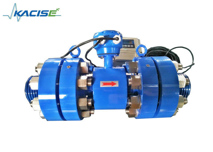 Electromagnetic flowmeter for measuring liquid flow 0.6-4.0MPa pressure with accuracy 0.5%